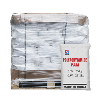 Порошок катионоактивного флокулянта полиакриламида CPAM белый для Papermaking